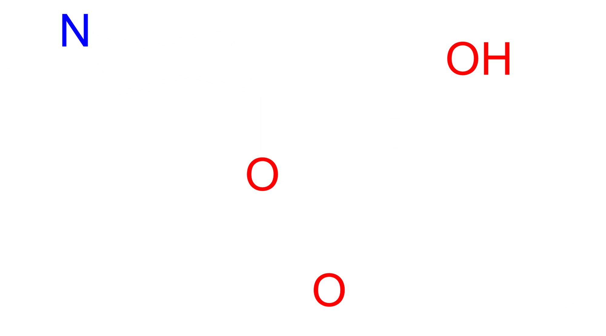 Hyoscyamine's molecular structure